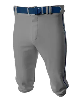 A4 NB6003 Baseball Knicker Pant - Gray Navy