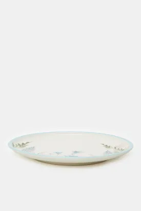 Assorted Floral Print Dinner Plate