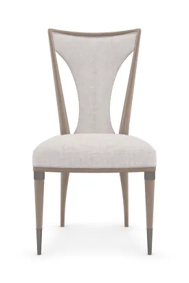 Beige Scandinavian Dining Chair | Caracole Take Your Seat II