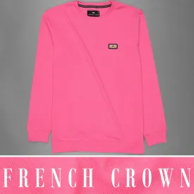 Brick Pink Full Sleeve Premium Cotton Jersey Sweatshirt