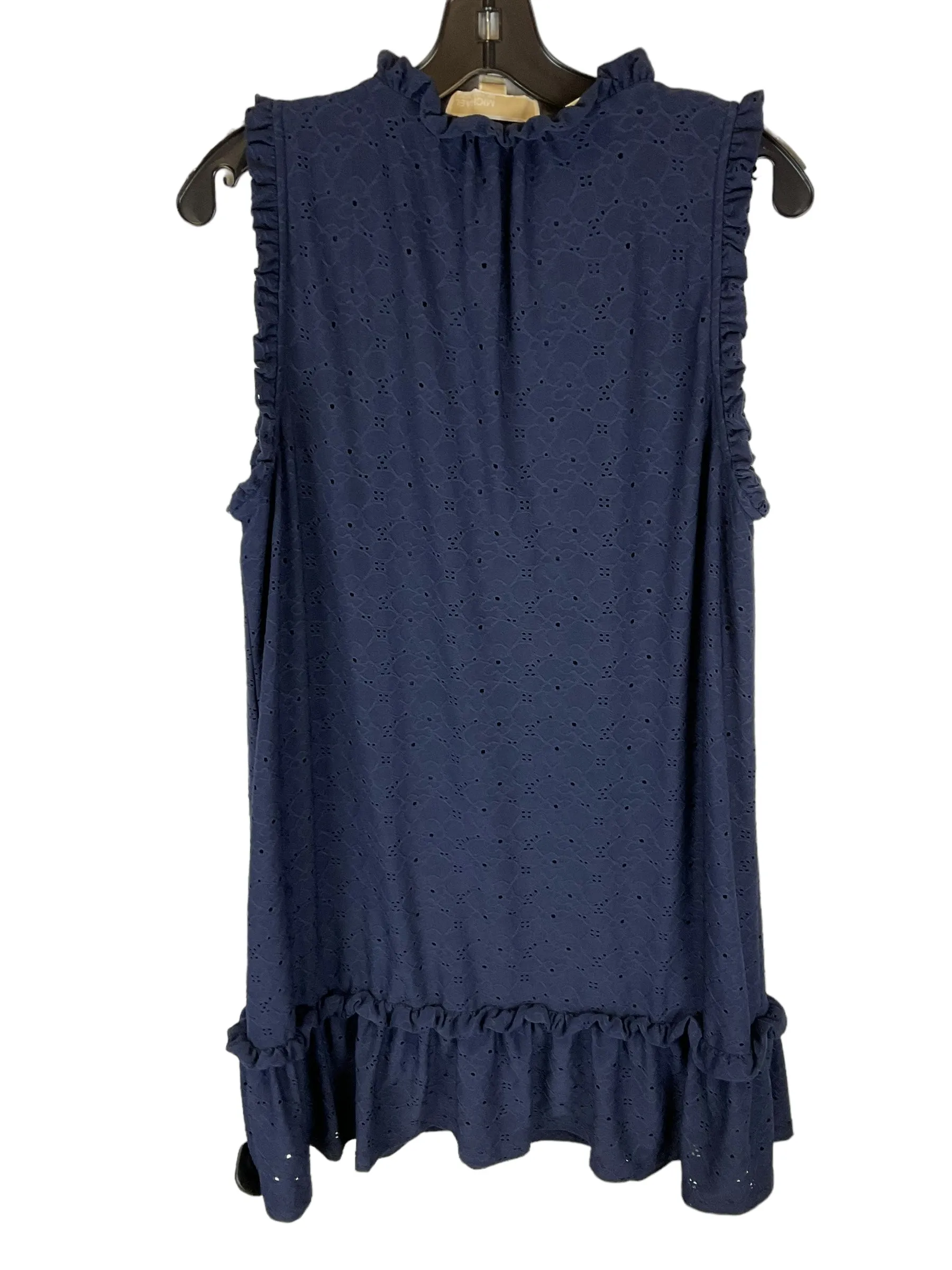 Dress Casual Short By Michael By Michael Kors In Blue, Size: L