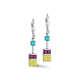 GeoCUBE® Iconic earrings Multicolour Fancy