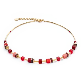 GeoCUBE® Iconic Lite Necklace Red