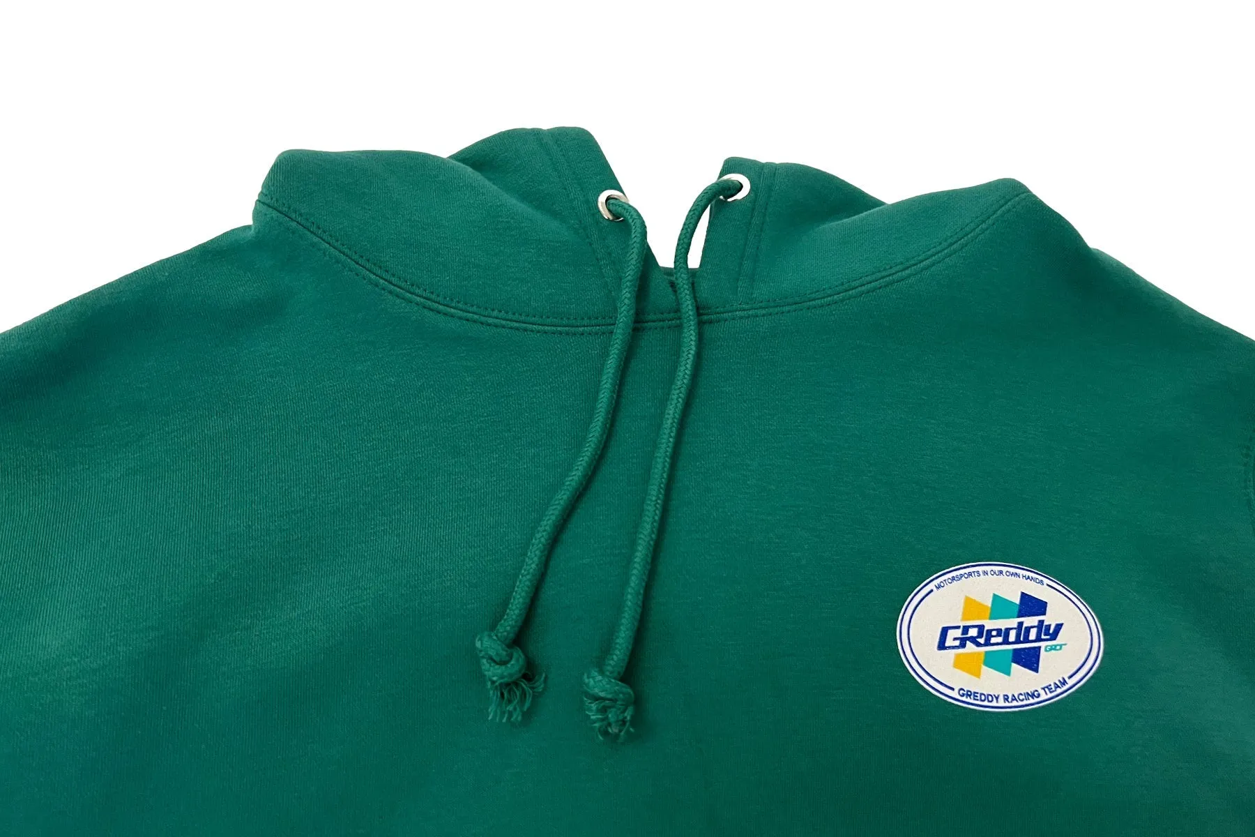 GReddy Racing Team Oval Logo Pullover Hood - Teal Green