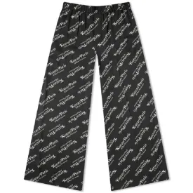 Kenzo Verdy Logo pajama pants, black