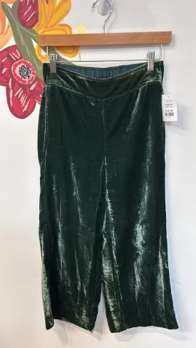 Madewell Green Velvet Pants, XS