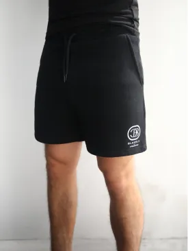 Milano Relaxed Jogger Shorts - Black