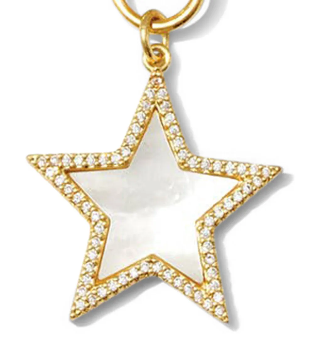 Pavé Star Toggle Necklace