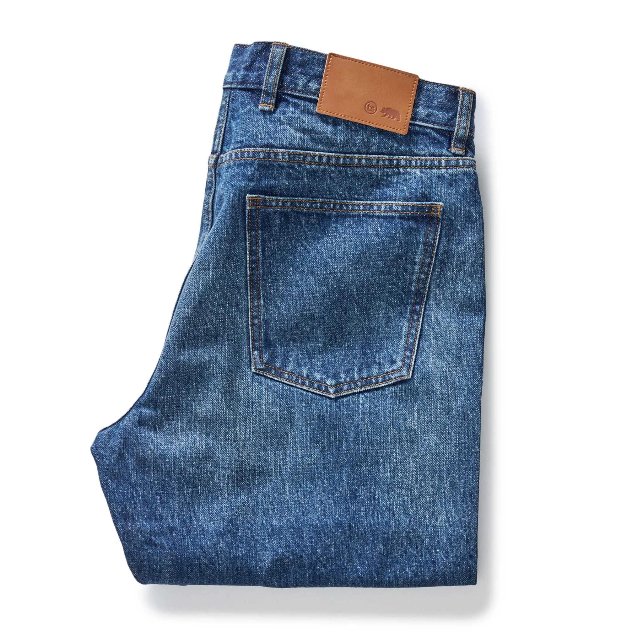 The Democratic Jean in Mid Wash Organic Selvedge