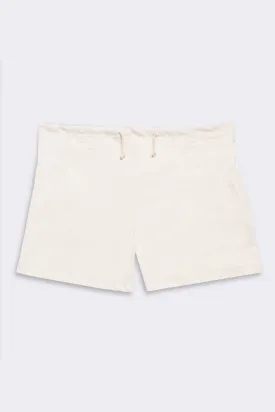 Women's Organic Lounge Shorts in Natural